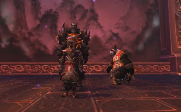 Wrathion and Deathwing in Cho's story.