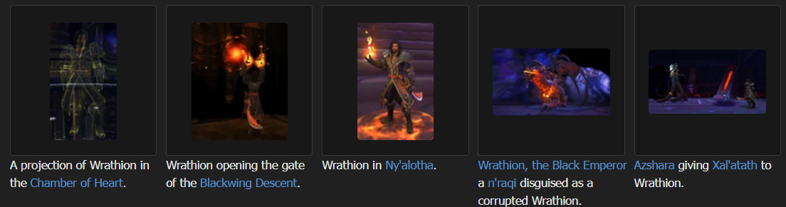 Wrathion in Places